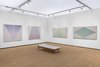 Tess Jaray  solo presentation   Frieze Masters  Ben Hunter and Offer Waterman  London  UK